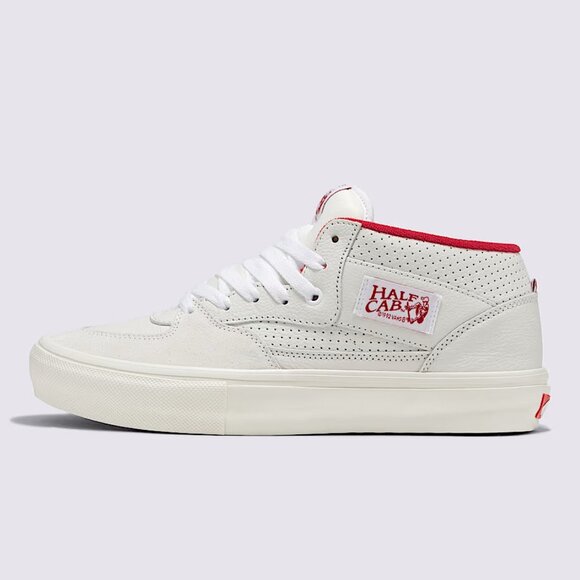 VANS Skate Half Cab Vintage Sport White/Red Sneakers Mid-Top Men’s Size 12 NEW - Picture 6 of 12